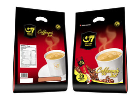 A prepared Trung Nguyen G7 cup with rich color and creamy finish.