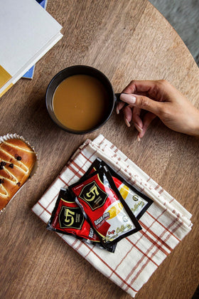 Trung Nguyen G7 travel-friendly coffee packets for travel ease.