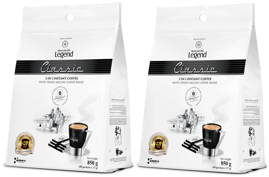 Trung Nguyen Legend Classic 3in1 coffee packet for quick, convenient mornings