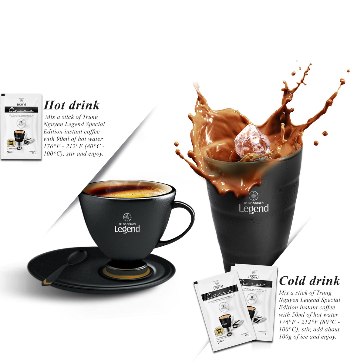 TRUNG NGUYEN Legend Classic gift pack appeals to coffee connoisseurs