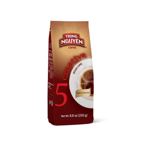 TRUNG NGUYEN Legend Creative 5 ground coffee bag with rich aroma for a bright morning.