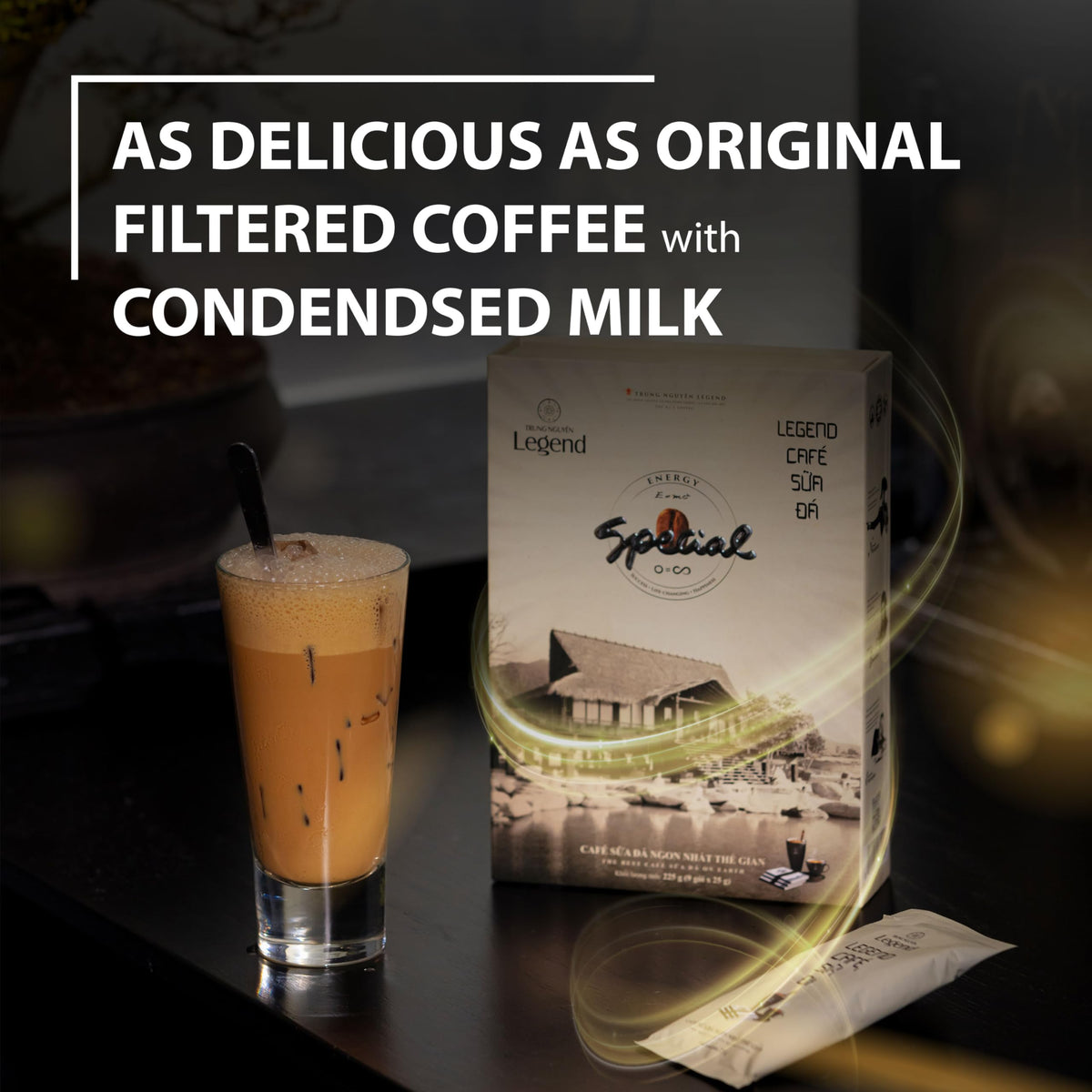 TRUNG NGUYEN LEGEND energy-boost coffee for busy days.