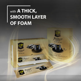 TRUNG NGUYEN Legend G7 Gold Picasso Latte ingredients and creamer blend boosts smooth texture.
