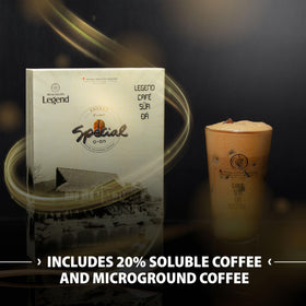 TRUNG NGUYEN LEGEND non-dairy creamer creates creamy texture without dairy.