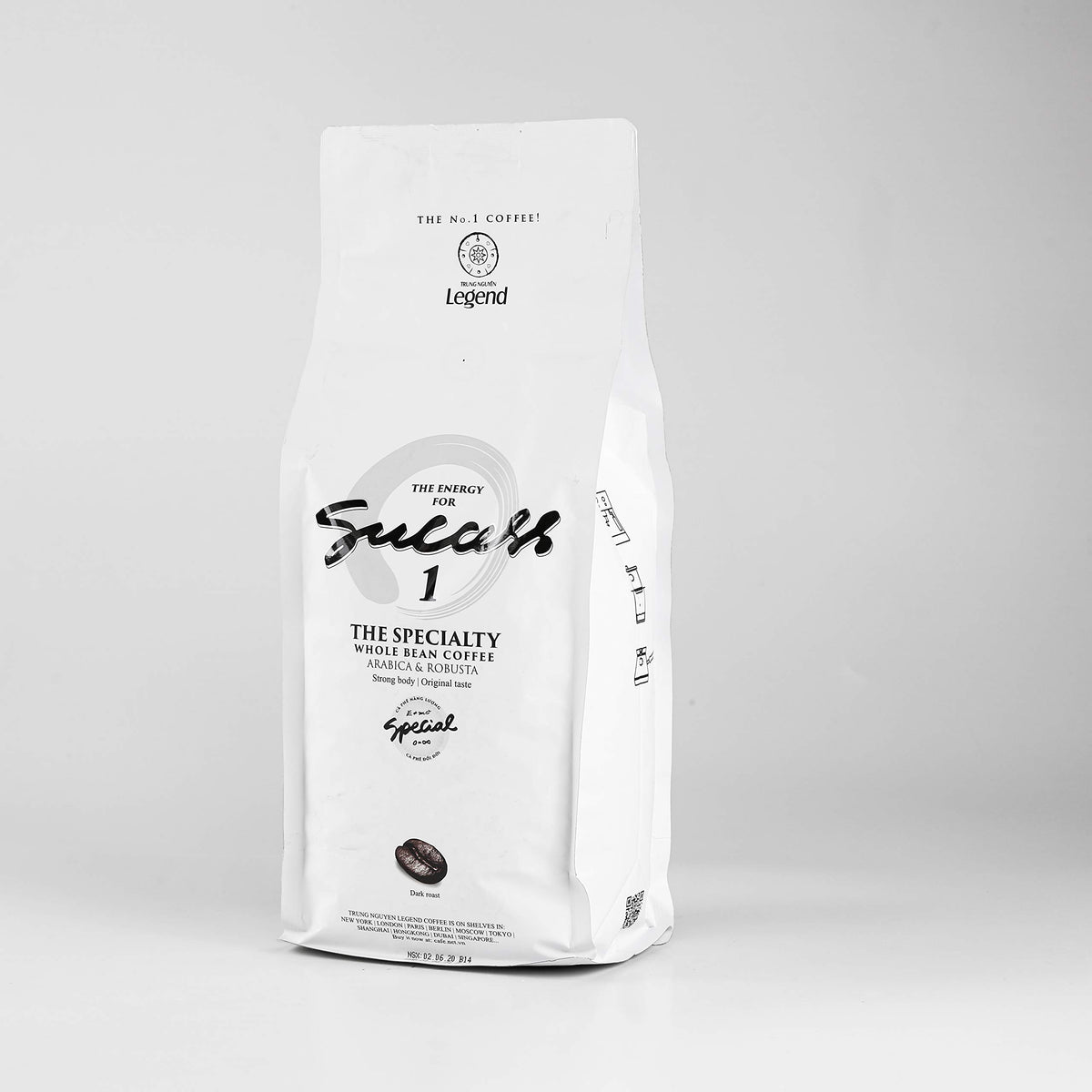 TRUNG NGUYEN LEGEND Success 1 dark roast with full body and low acidity