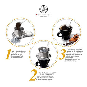 Trung Nguyen Premium Blend is distributed in over 50 countries worldwide.