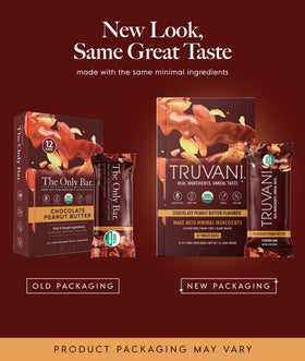 Truvani bar paired with coffee for a balanced snack