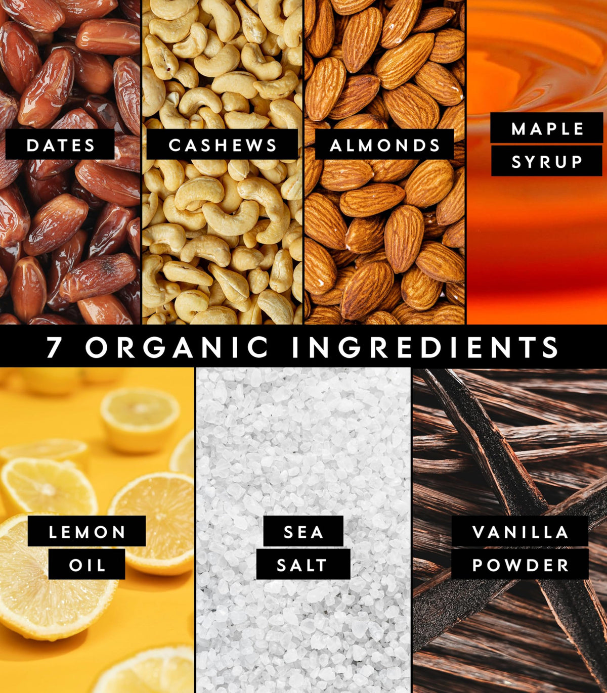 Truvani Lemon Bar ingredients scene highlights natural, real-food components.
