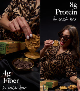 Truvani bar on-the-go in a tote for quick fuel during a busy day.