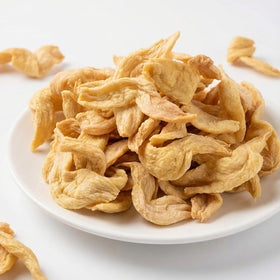 Trxamzy soy curls kitchen staple—long shelf life, ready to rehydrate