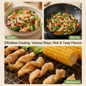 Trxamzy soy curls for meal prep—easy, quick protein boost