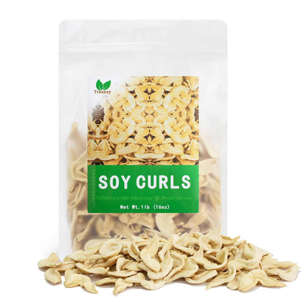 Trxamzy soy curls for stir-fry—protein-rich base that absorbs bold flavors