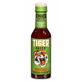 Try Me Tiger Sauce Original bottle pack 3 ready to spice up meals.