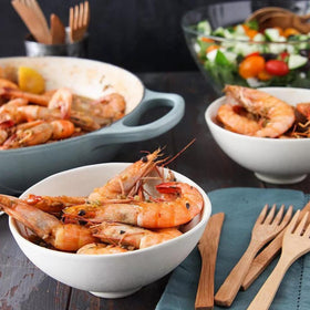 Try Me Tiger Seasoning finished-dish demonstrates finishing sprinkle elevating sides.