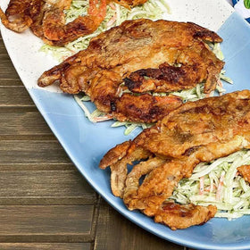 Try Me Tiger Seasoning grill-sizzle captures smoky aroma on barbecued meats.
