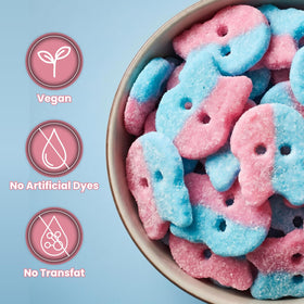 Try New Treats BUBS Bubblegum Skulls Swedish tradition vibe—authentic foam candy imported.