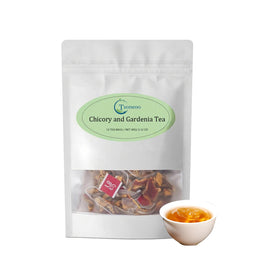 Tsoneoo chicory and gardenia tea bags in pack for daily soothing ritual