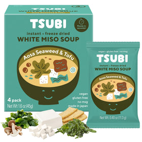Tsubi Soup freeze-dried miso packets for instant meals.