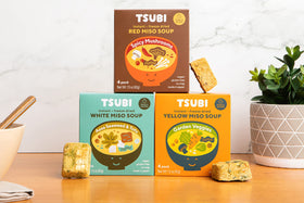 Tsubi Soup made-in-Japan label highlights authentic flavor and craftsmanship.