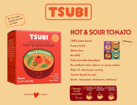 Tsubi Soup spicy notes from togarashi and pepper