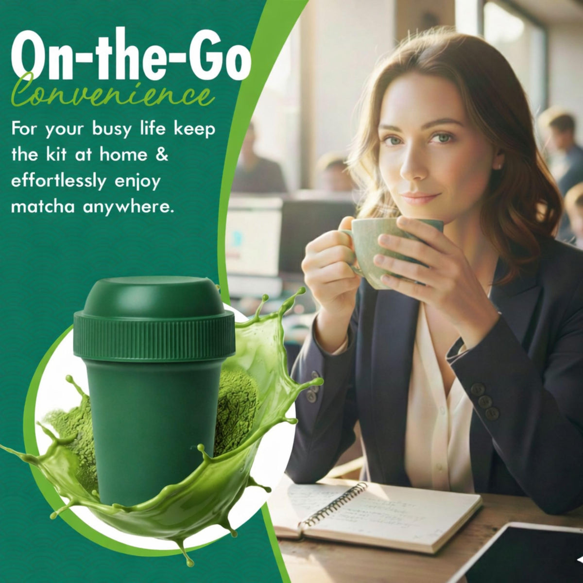 TTDLMO travel-friendly compact shaker on the go supports convenient everyday tea prep