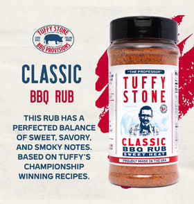 Meat coated with rub on grill, releasing savory aroma