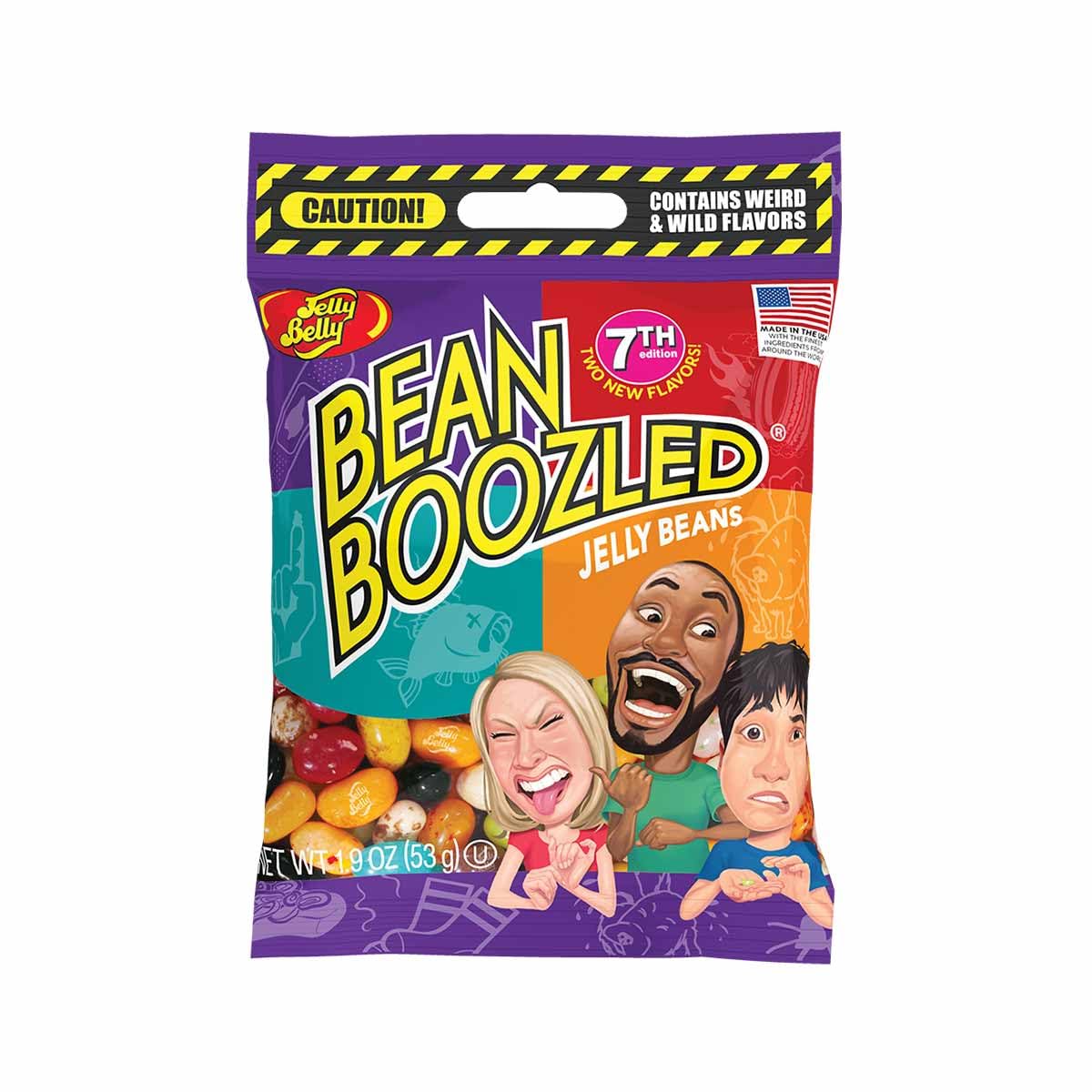 Tullipak BeanBoozled flavor-pair dares test taste buds with amusing outcomes.