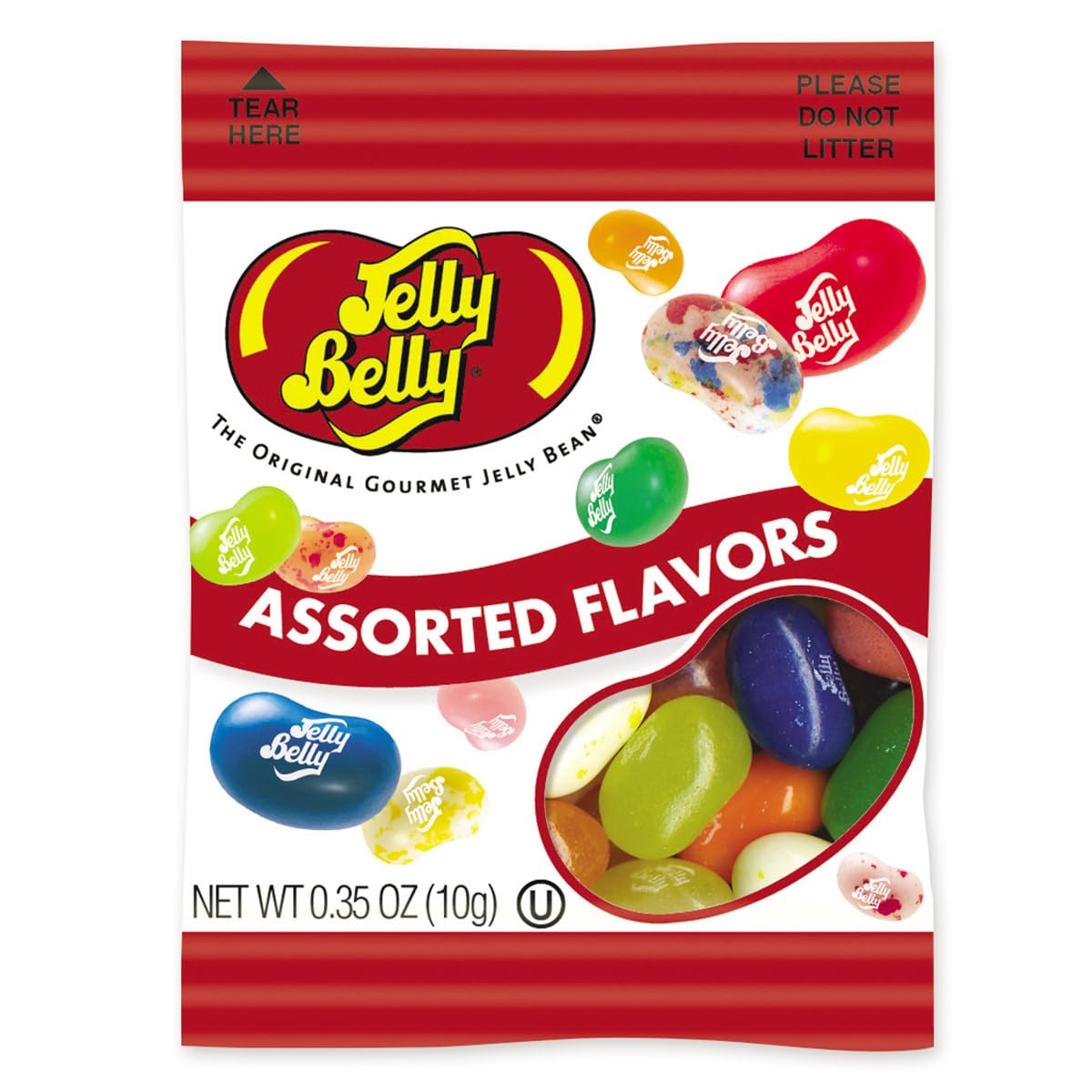 TULLIPAK Jelly Belly assorted flavors mini bags for parties and sharing