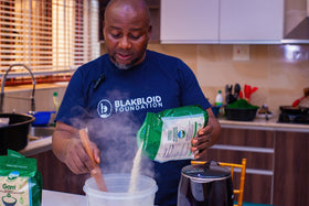 TundeLaniran Foods garri cassava granules in bowl, ideal for Eba and cereals
