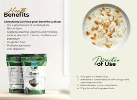 TundeLaniran Foods Ijebu Garri gluten free option for meals
