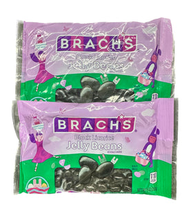 Tundras Easter black licorice jelly beans in egg shape for festive snacking
