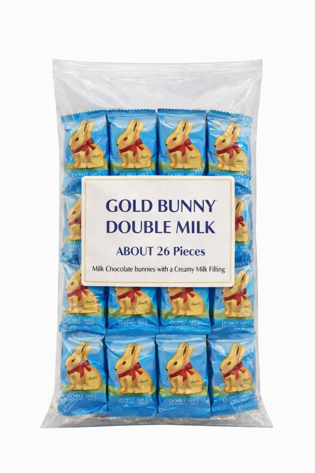 Tundras GOLD BUNNY packaging showcasing festive chocolates for gifting