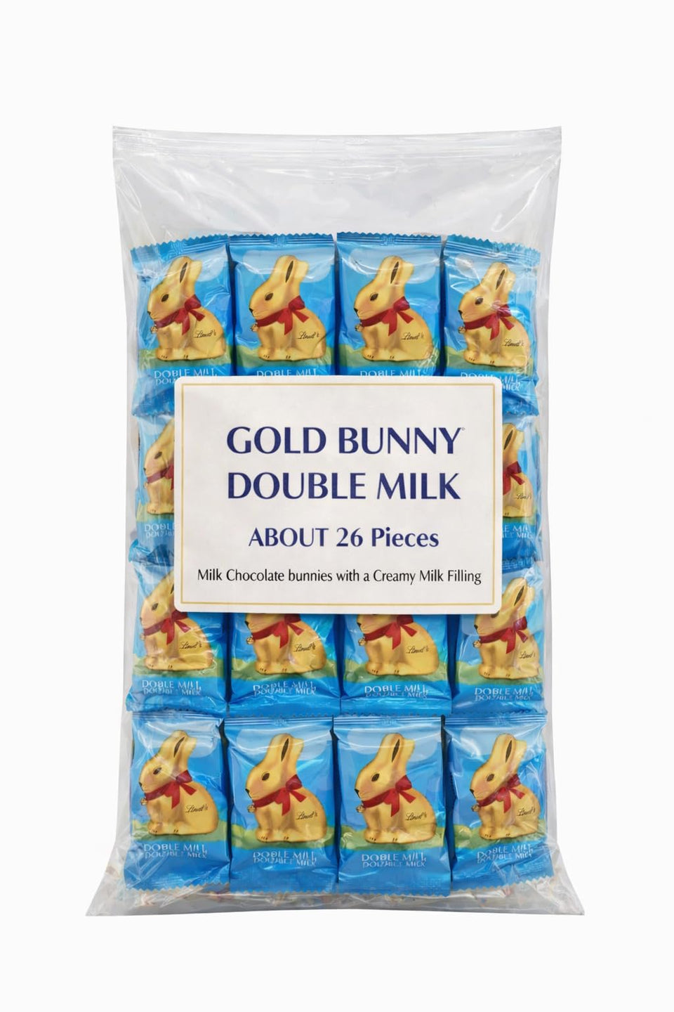 Tundras GOLD BUNNY packaging showcasing festive chocolates for gifting