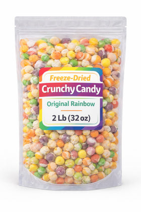 Tundras Rainbow Fruit Crunch 2 lb bulk bag perfect for parties and sharing