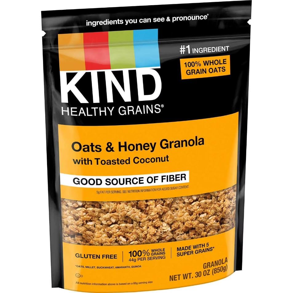 Tundras granola with five super grains showcases versatility for balanced breakfasts.