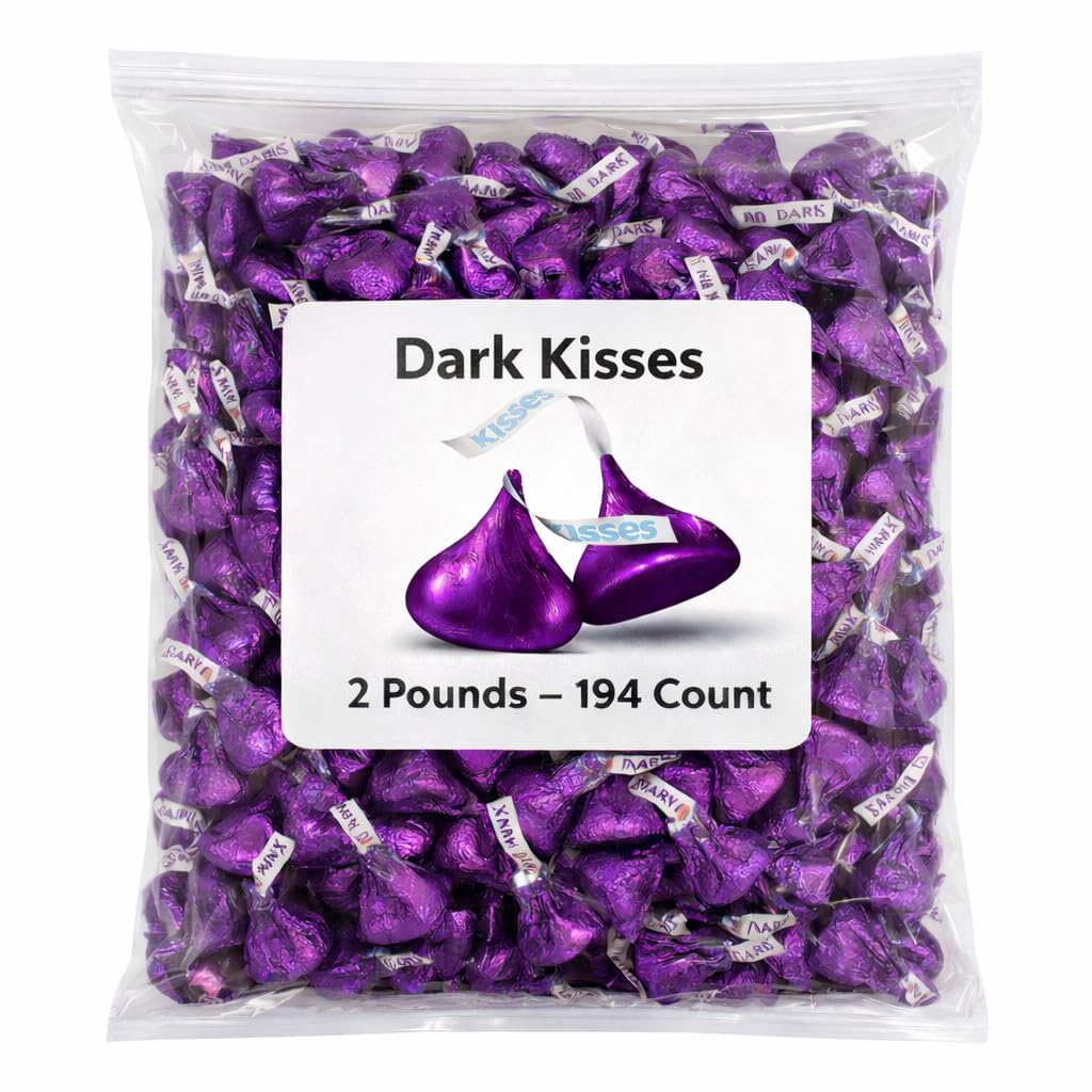 HersheyPurple KISSES Special Dark in bulk, ideal for Easter decor