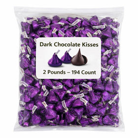 HersheyPurple KISSES Special Dark bulk packaging for easy storage