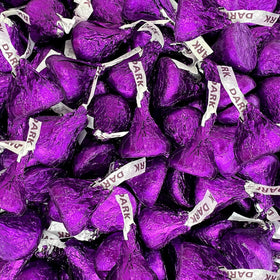 HersheyPurple KISSES Special Dark ready for dessert table