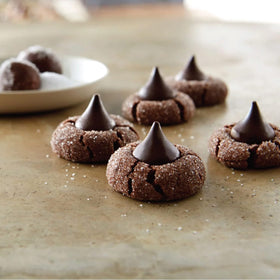 HersheyPurple KISSES Special Dark used in dessert toppings for rich flavor