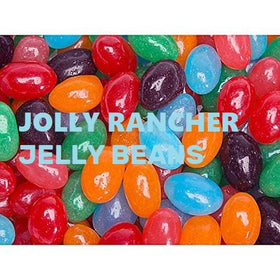 Colorful JollyRancher Jelly Beans in an Easter basket by Tundras.
