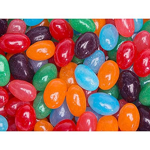 Tundras JollyRanchers jelly beans bulk bag, front view, colorful assortment for gifting