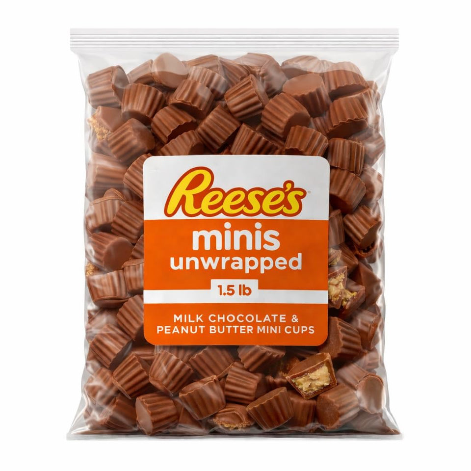 Tundras Minis unwrapped cups in a resealable bag for easy sharing.