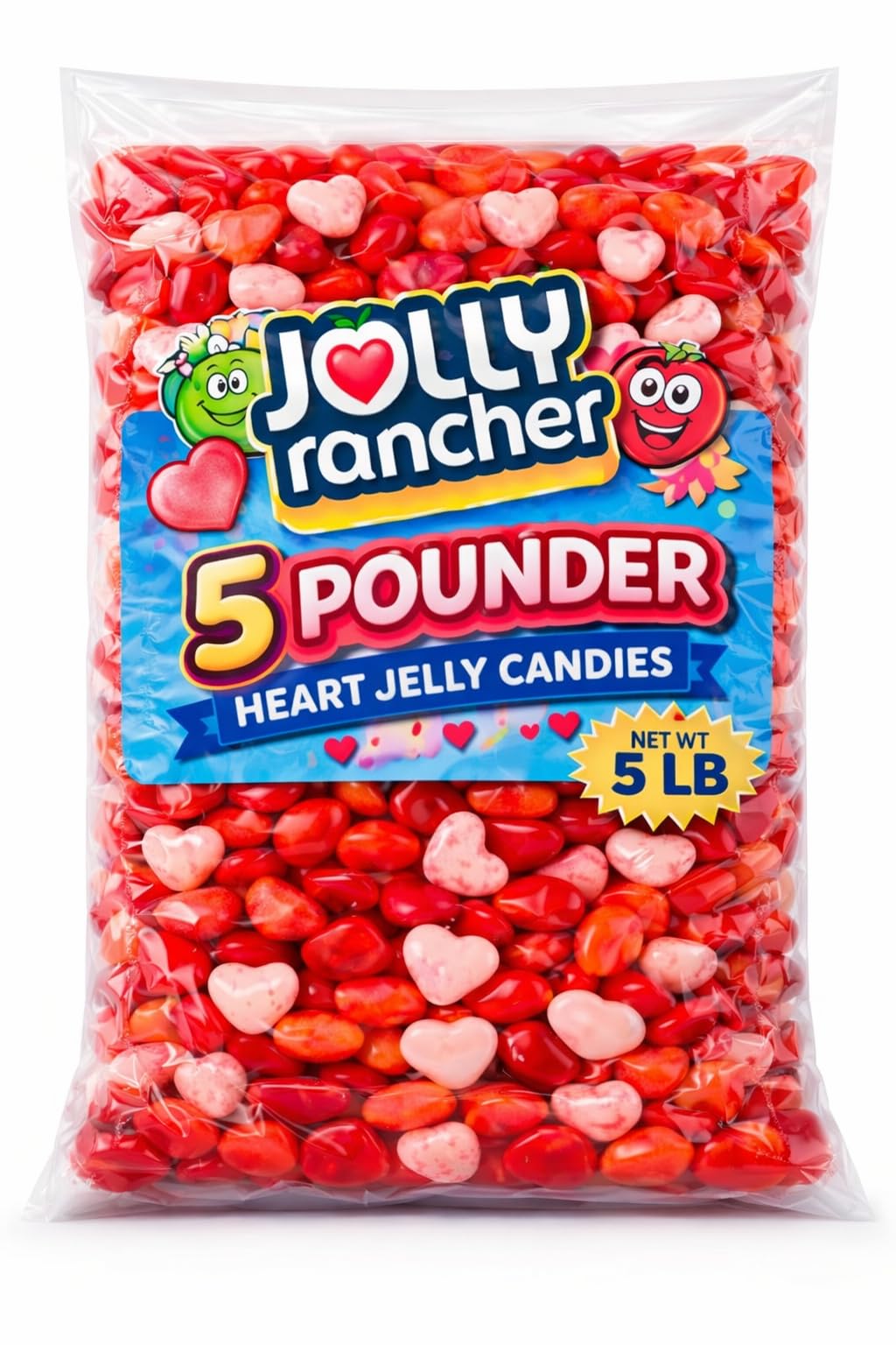 Tundras heart shaped jelly beans perfect for a cozy movie night snack.