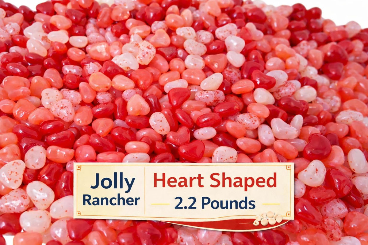 Tundras jelly hearts for party snacking, easy to share during gatherings.