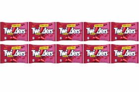 Tundras Twizlers Cherry Nibs bulk pack display image, party-ready candy.
