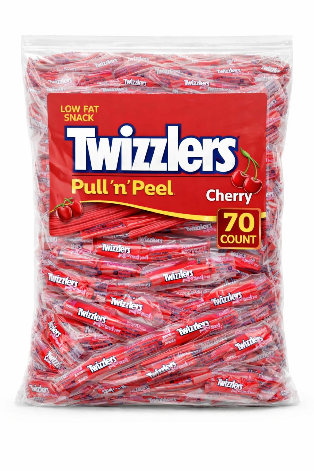 Tundras Twizlers Cherry movie night snack keeps treats within reach.