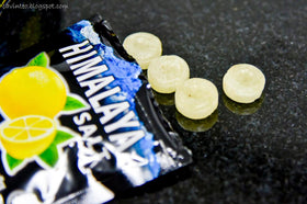 TUNEZ Lemon Mint candy displaying cooling mint note for a refreshing finish.