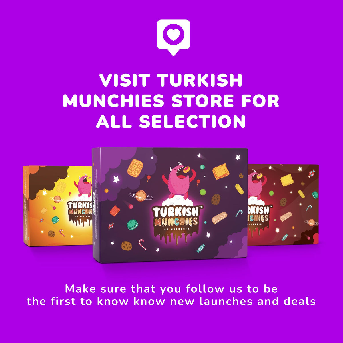 Turkish Munchies by Muekzoin mini moments of joy as friends compare tastes and textures.