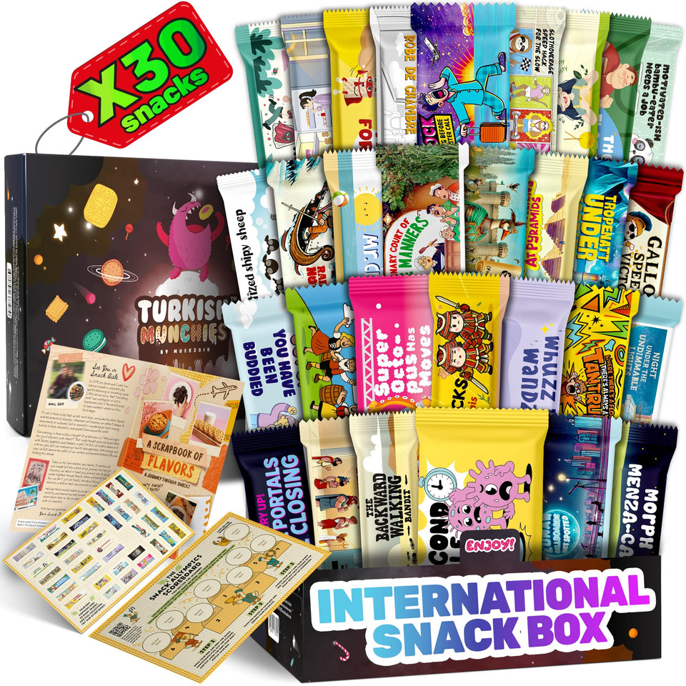 Turkish Munchies Maxi Hamper pack-front offers premium gift-ready presentation for snack lovers.