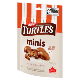 Turtles Mini Original natural flavors label hints clean ingredient list.